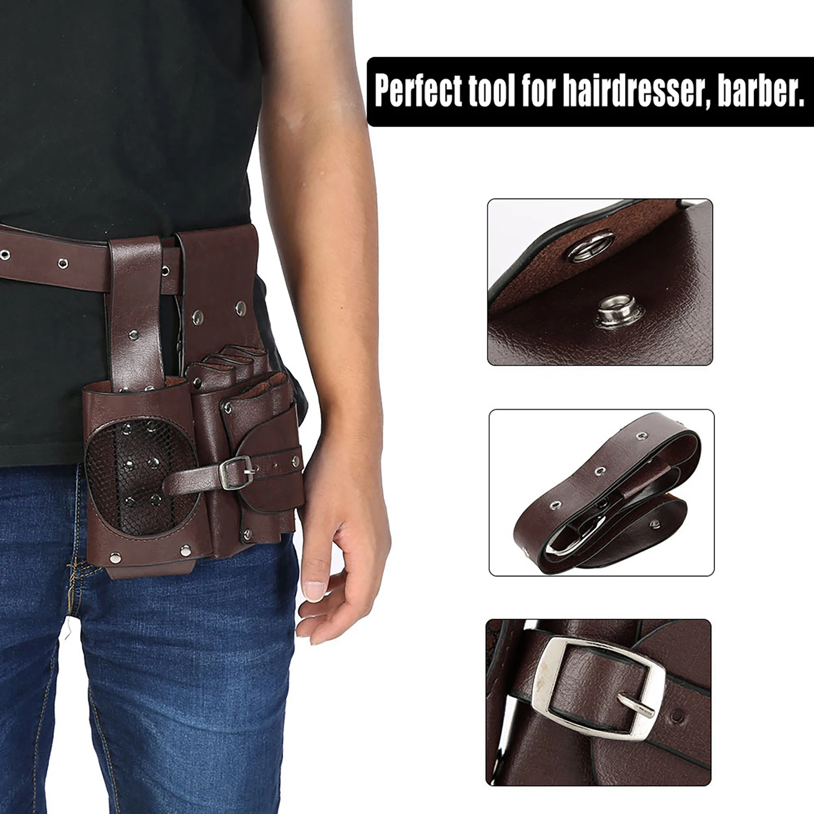 Парикмахерская сумка для парикмахерской чехол поясная держатель волос