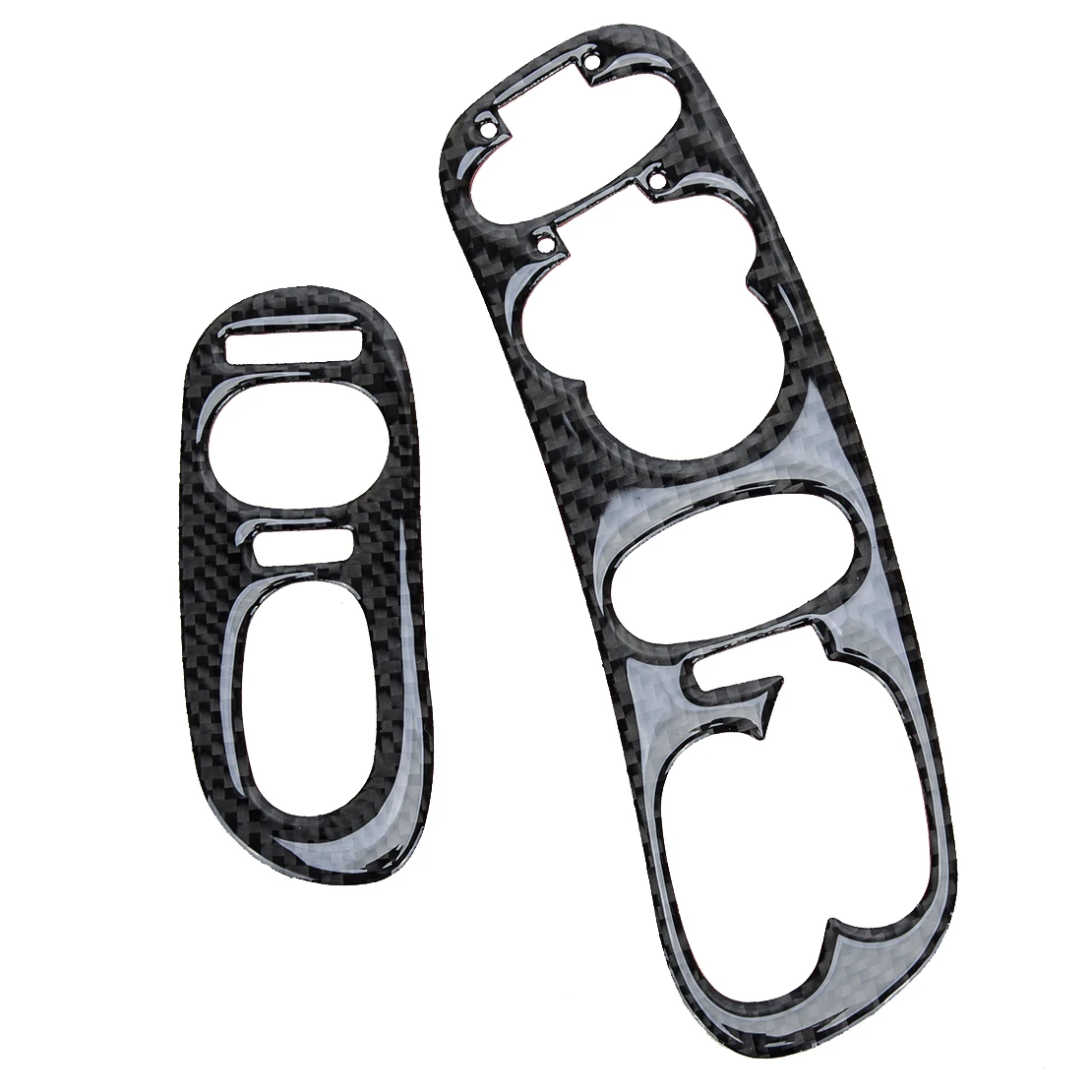 

1 пара, наклейки на панель переключателя управления передней двери и окна для Chevrolet Corvette C5 1998-2004 LHD с 4 отверстиями из углеродного волокна