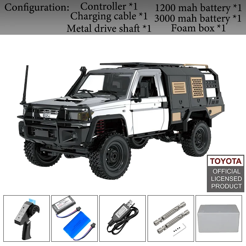 1:12 MN82S 2 4G Supertourer полномасштабный пикап короткий грузовик 4WD альпинистский