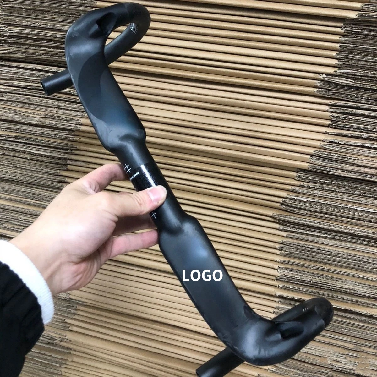 

carbon fiber UD disorderly road bike broken wind bend inner wiring bicycle road bike bend bike handlebar bike accessories
