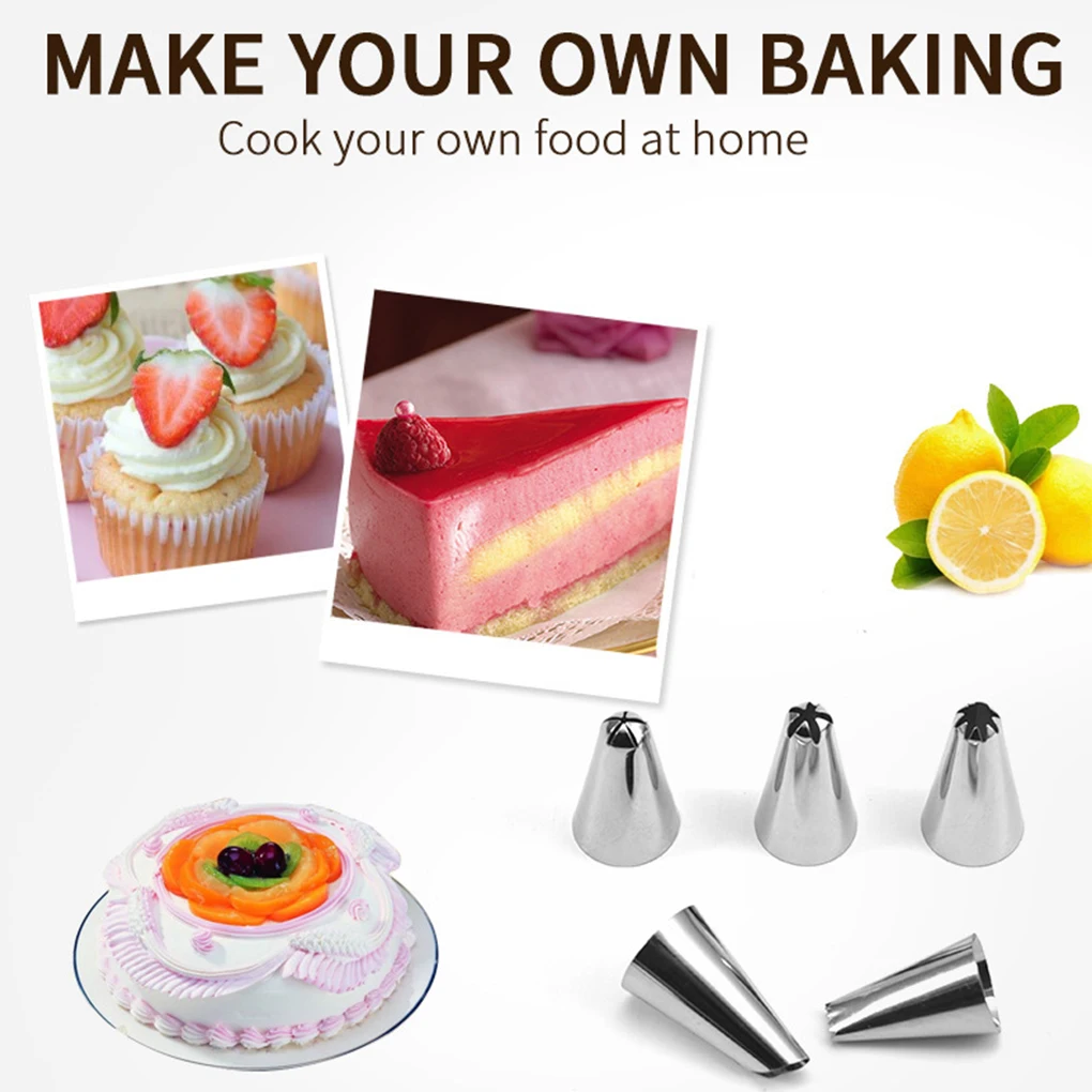 

Сменная насадка для украшения торта, 52 шт.