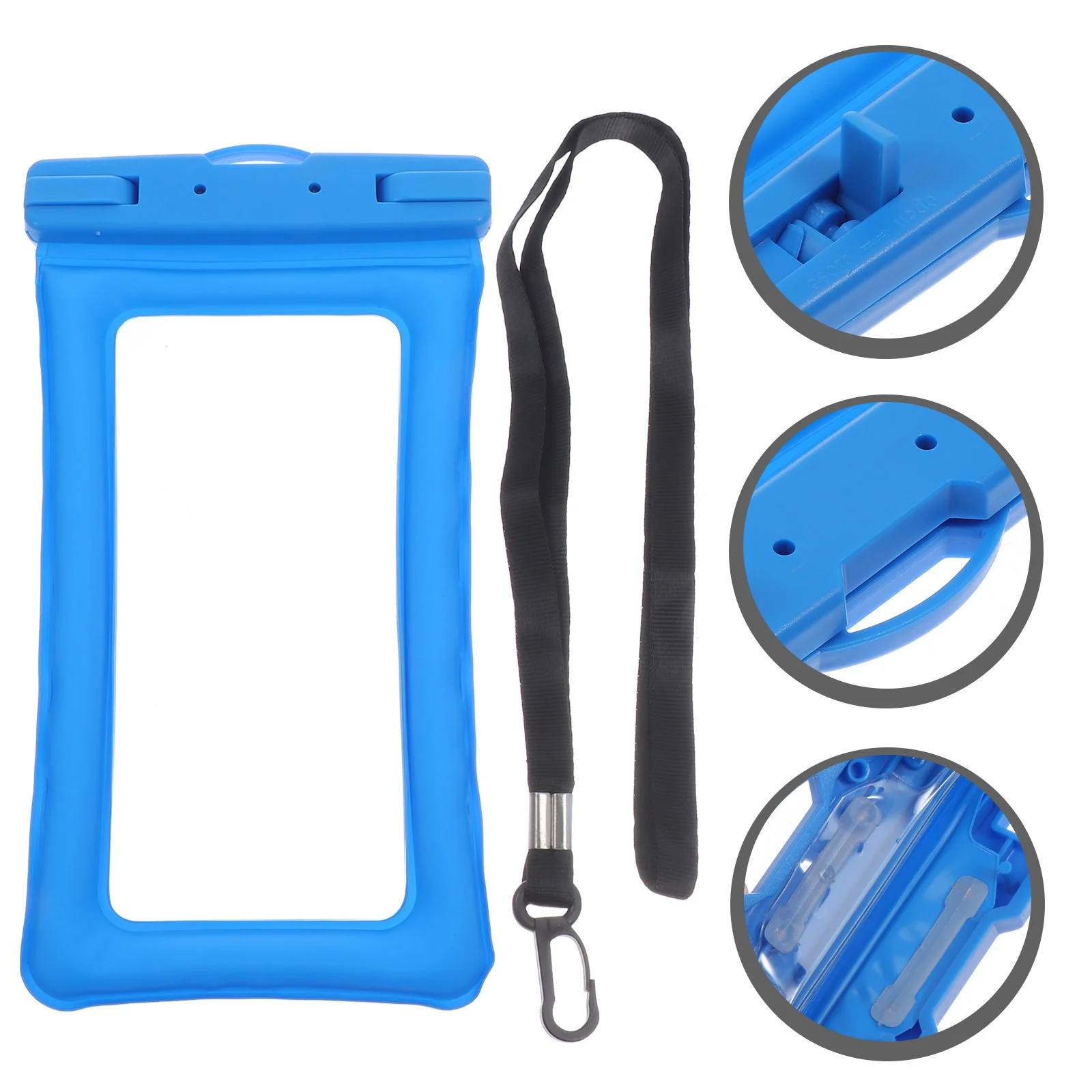 

1pc Floating Cellphone Pouch Portable Waterproof Floatable Mobile Phone Bag