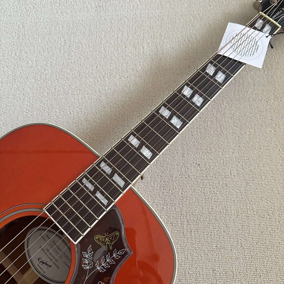 Custom Shop сделано в Китае 41-дюймовая акустическая гитара накладка из палисандра