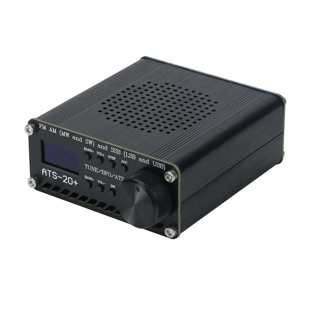 Радиоприемник ATS20+ Plus V2 SI4732 с OLED-дисплеем полнодиапазонный AM/FM (MW&ampSW) SSB LSB и USB