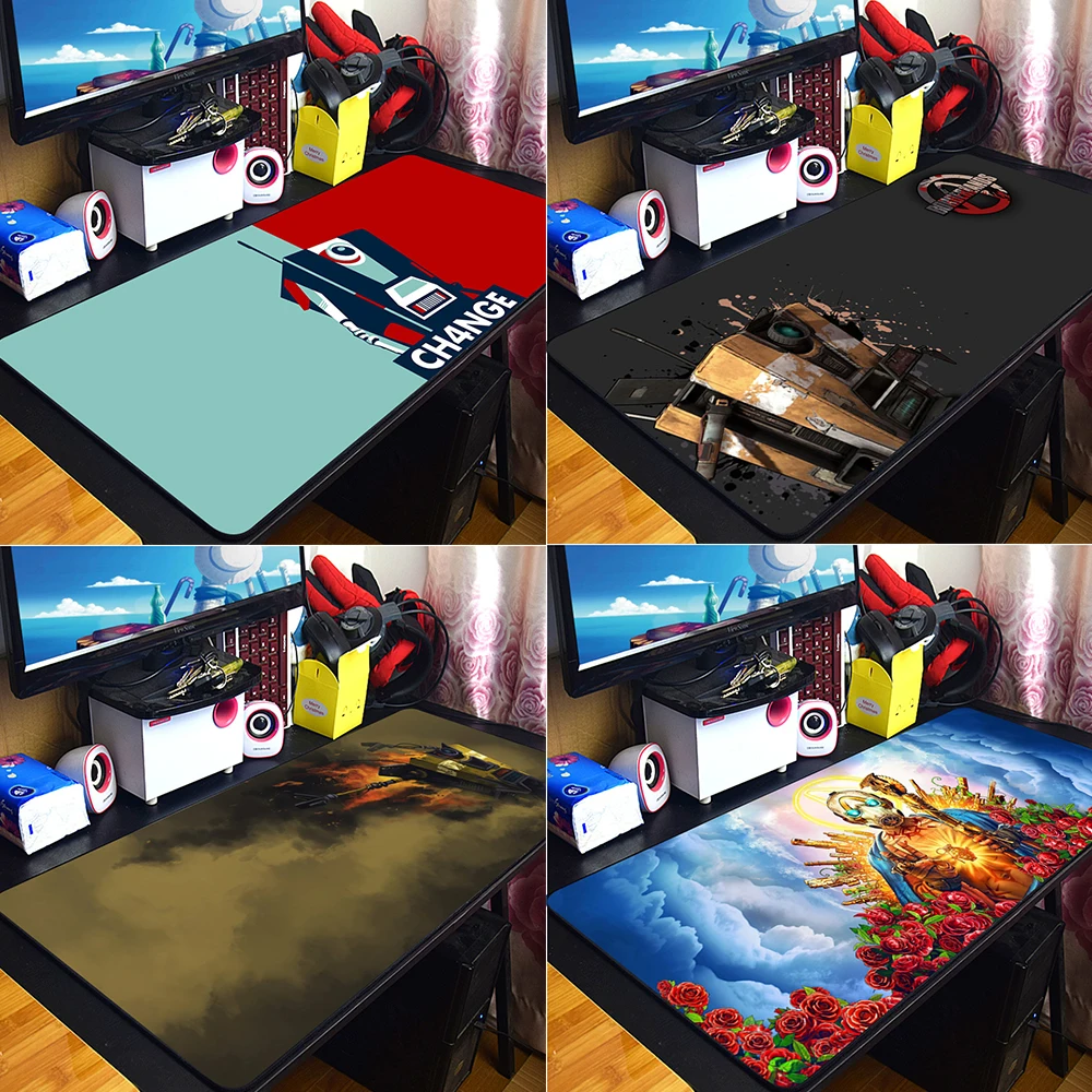 

30x60cm Borderlands 2 Claptrap Robots Mouse Pad Gaming MousePad Large Big Mouse Mat Desktop Mat Computer Mouse pad For Overwatch