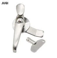 high quality new 1set ms308 3 distribution cabinet lock 304 stainless steel 4 angle lock core 22mm handle lock