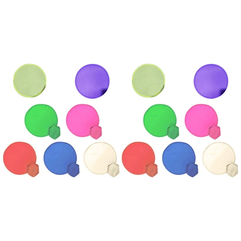 

2X складной Круглый Вентилятор-синий