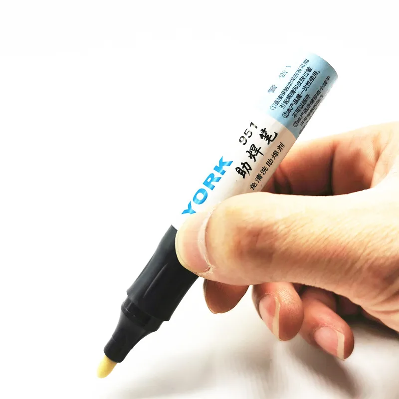 

Kester 951 10ml 13cm Non-clean Low-Solid Soldering Rosin Flux Pen For Soldering Solar Panel DIY Power Panel Fpc/pcb/bga