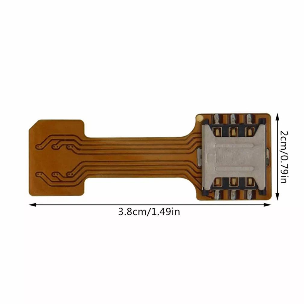 

Hybrid Double Dual SIM Card Micro SD Adapter for Android Extender 2 Nano Micro SIM Adapter For Xiaomi Redmi etc