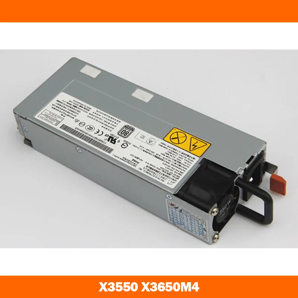 Power Supply For X3550 X3650M4 DPS-750AB-1 A 94Y8078 94Y8079 750W Fully Tested