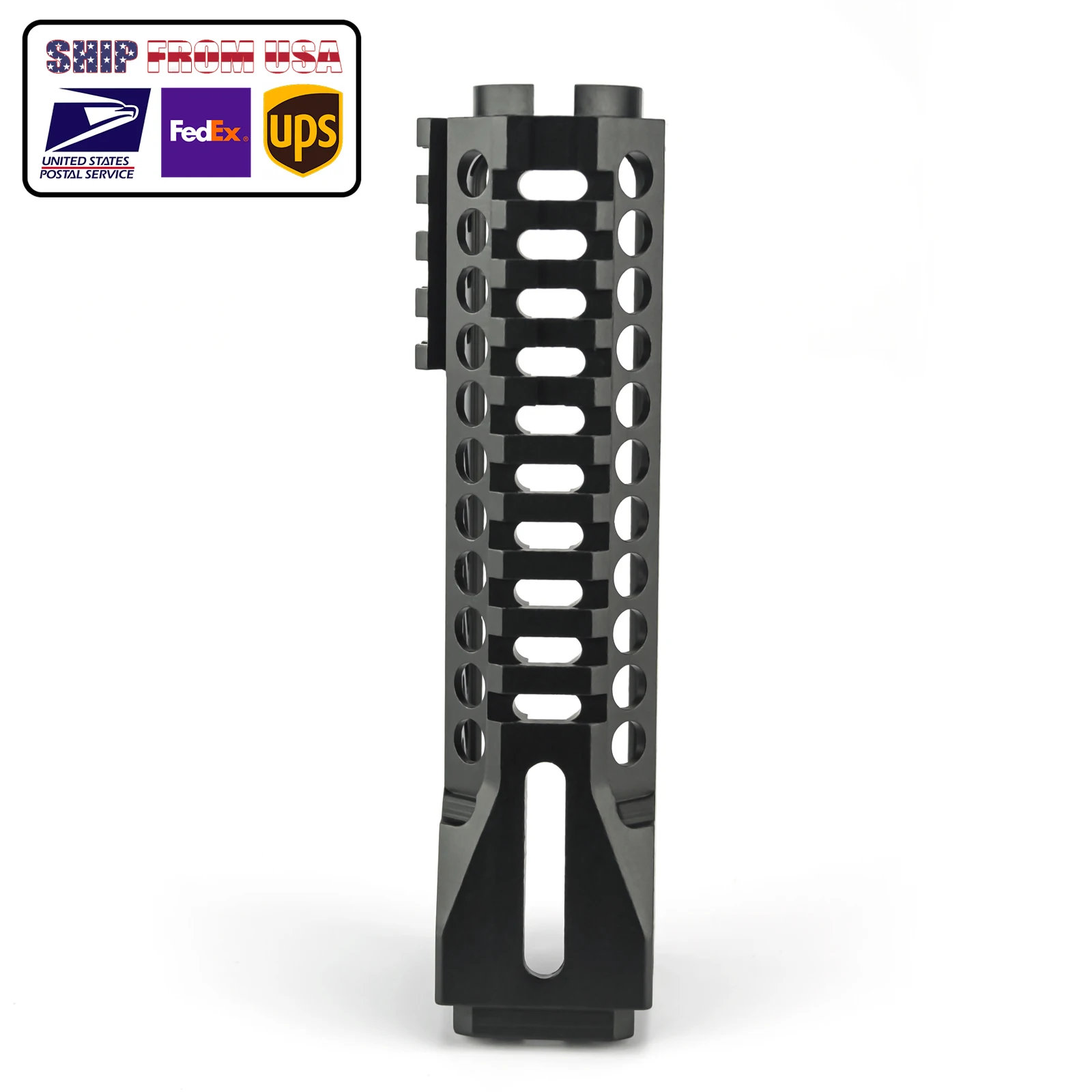 

Aluminum Super Slim Drop in M-Lok Handguard Picatinny Rail Free Float Tactical Scope Mount Accessories on AK47(74) Kalashnikov