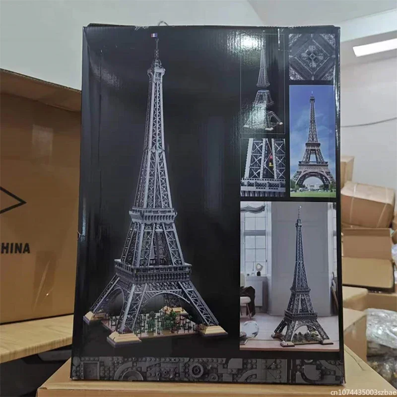

10001 PCS Large Eiffel Tower Building Blocks Bricks Kids Birthday Christmas Gifts Toy Compatible 10307 10181 17002 IN STOCK