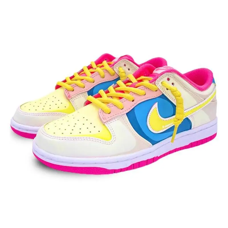 【Настроить】Nike Dunk Обувь для скейтбординга Женские кроссовки DZ5196-600