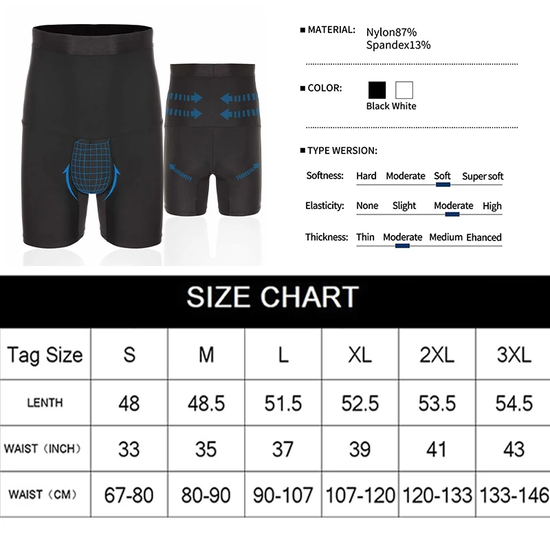 Mens Abdomen Belly Tummy Control Shorts High Waist Slimming Body Shaper Belly Girdle Girdle Boxer Briefs Seamless Underwear