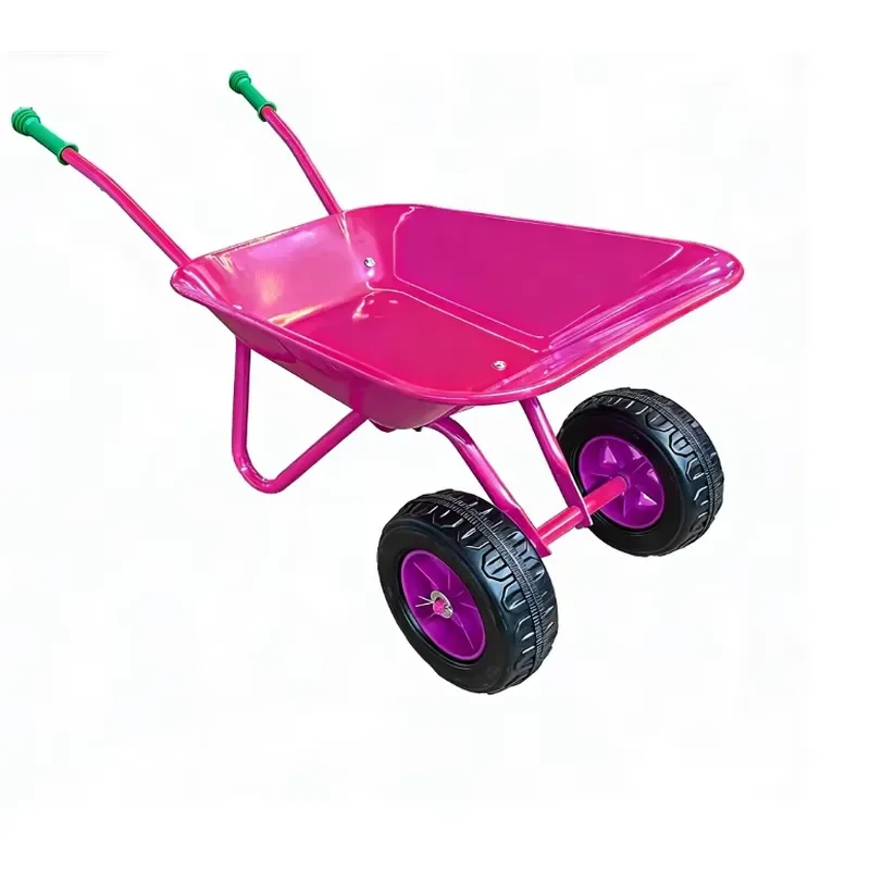 Фото Детская тачка KID Wheelbarrow WB0100, заводская поставка, грузоподъемность 10 кг, колесная тачка №5