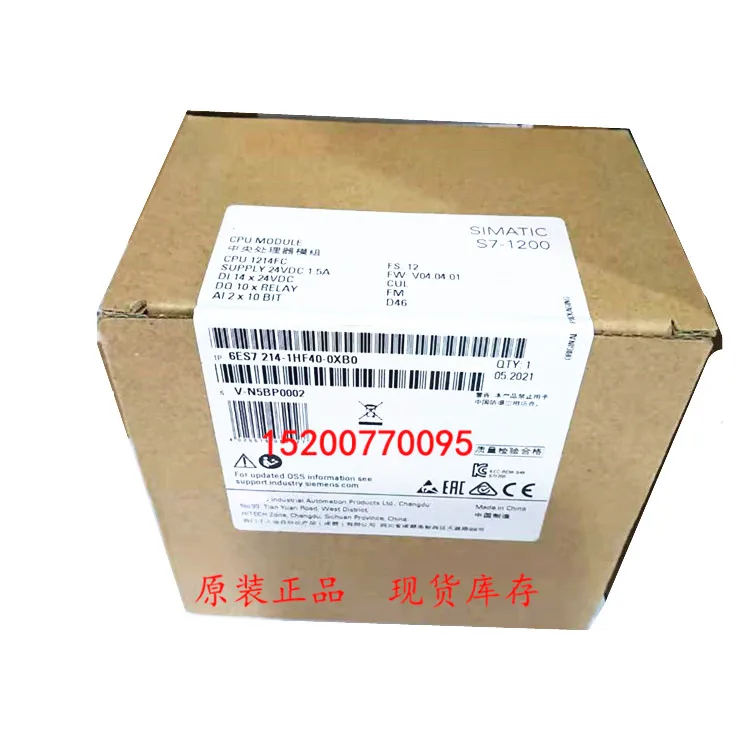 

Original NEW 6ES7214-1HF40-0XB0