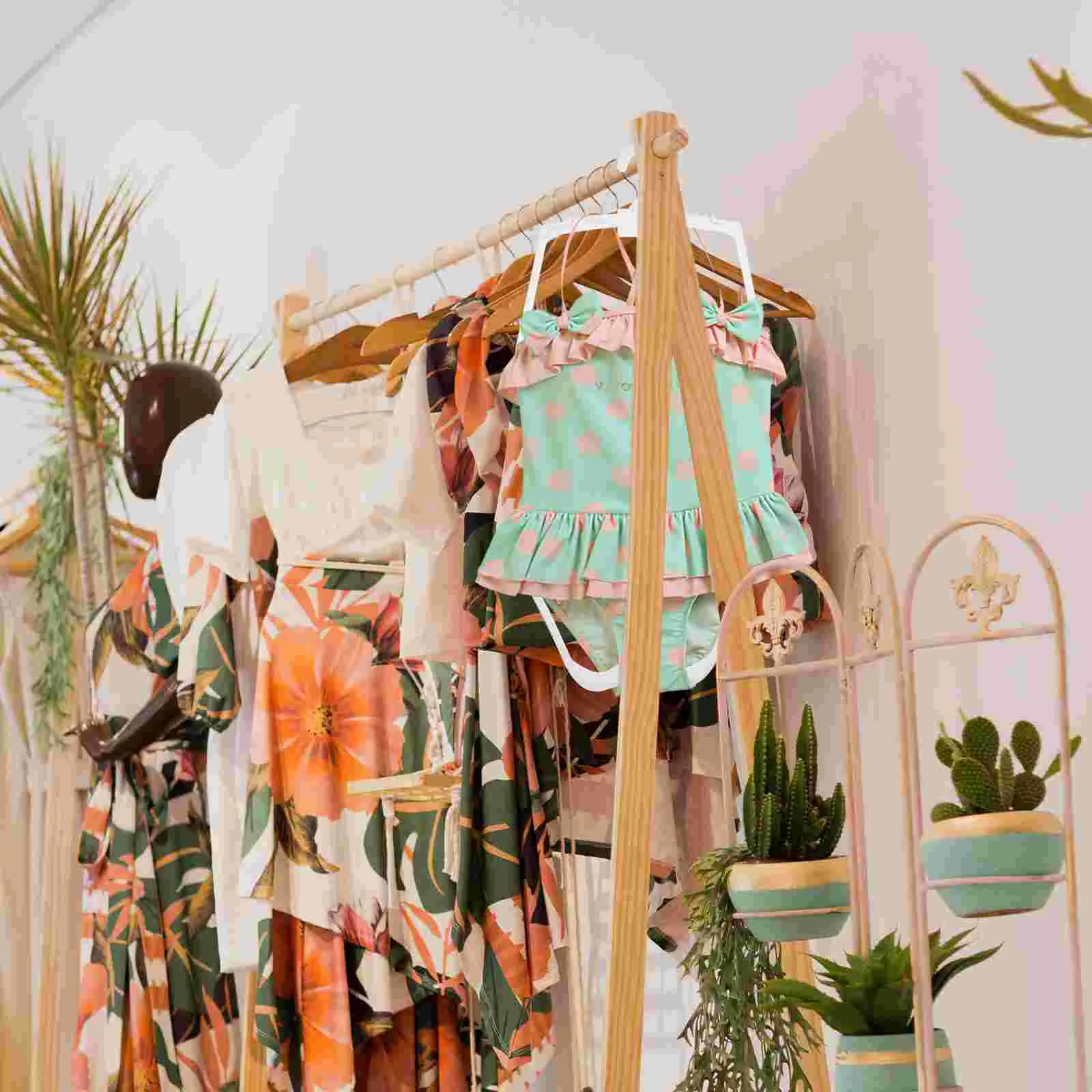 5 шт. вешалка для купальника купальники малышей пластиковая детской одежды