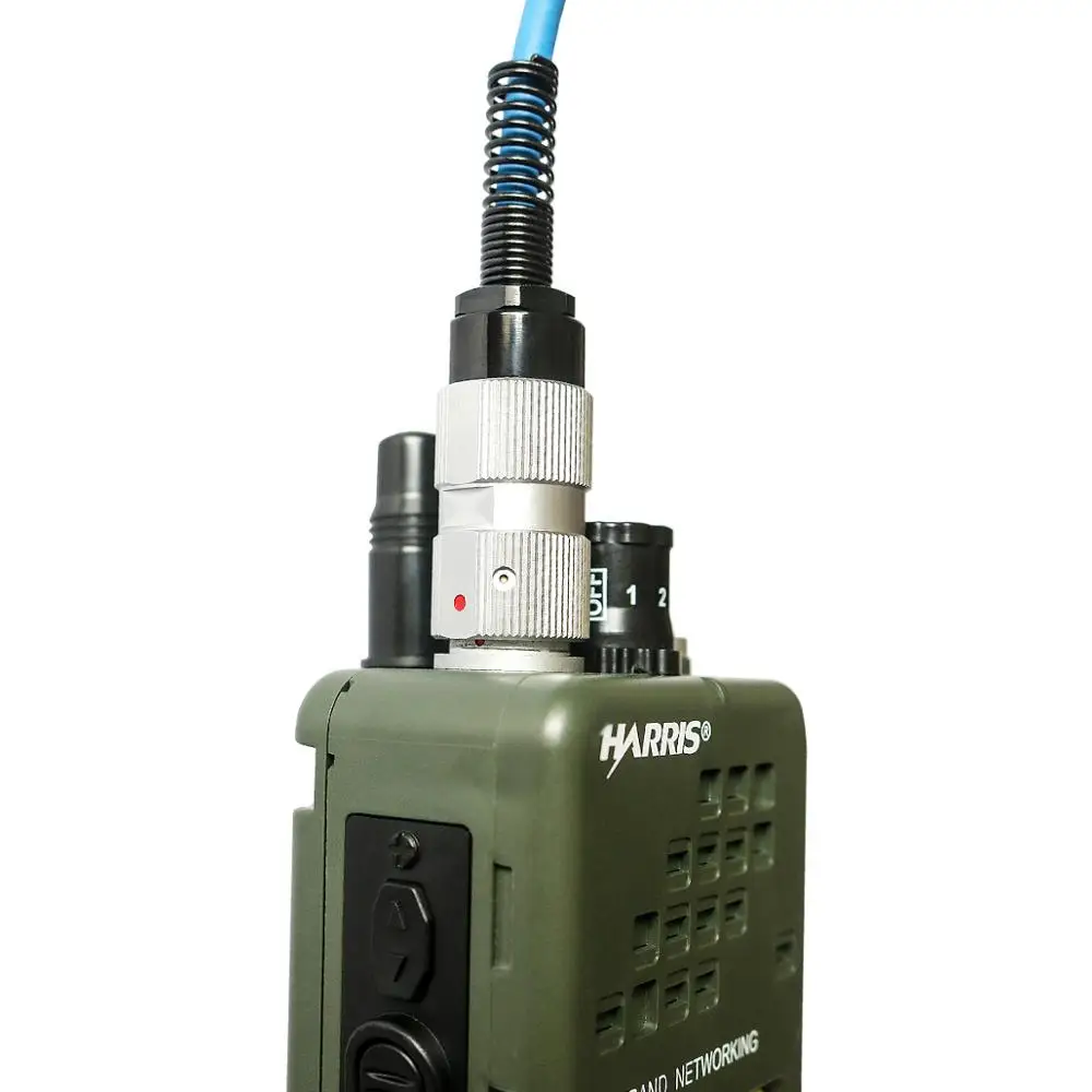 Harris Dummy Radio Case PRC-152 PRC 152 ,Military Talkie-Walkie Model for Baofeng Radio,No Function+With U94 6 Pin PTT plug