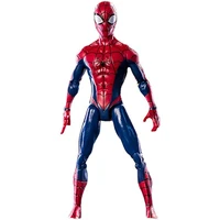 marvel spiderman figure 17cm height joints movable marvel legend red spiderman toy for child pvc marvel series super heroestoy