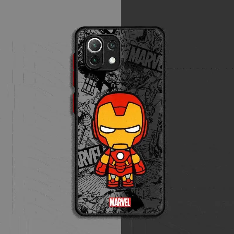 Чехол для телефона с героями мультфильмов Marvel Groot Spiderman Xiaomi Redmi 13C1 2 5G 10C 12C 9 10 9A 9T 9C A1