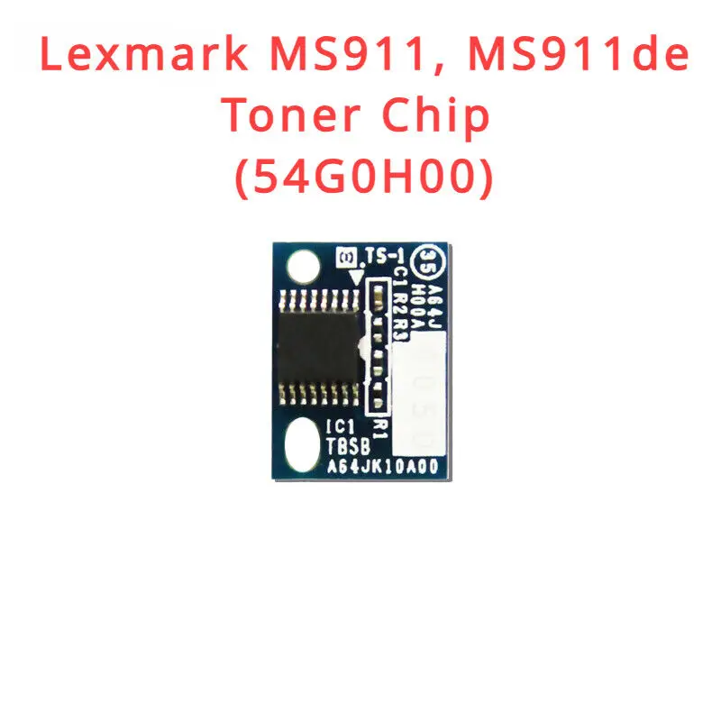 (54G0H00) Тонер-чип для Lexmark MS910 MS911 MS910de MS911de Заправка
