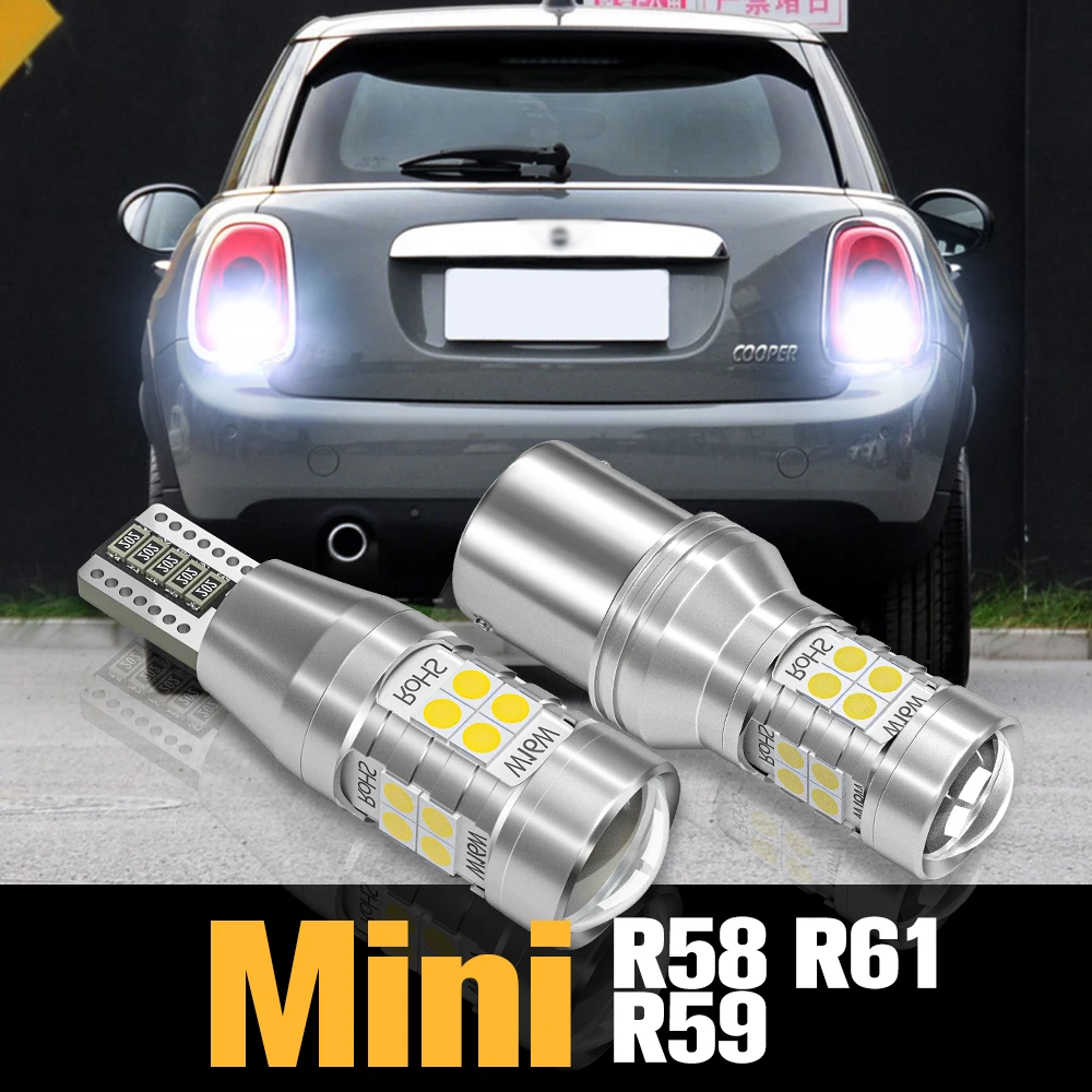 

2x Canbus LED Reverse Light Backup Lamp Accessories For Mini Cooper Coupe R58 Paceman R61 Roadster R59 2011-2016 2012 2013 2014