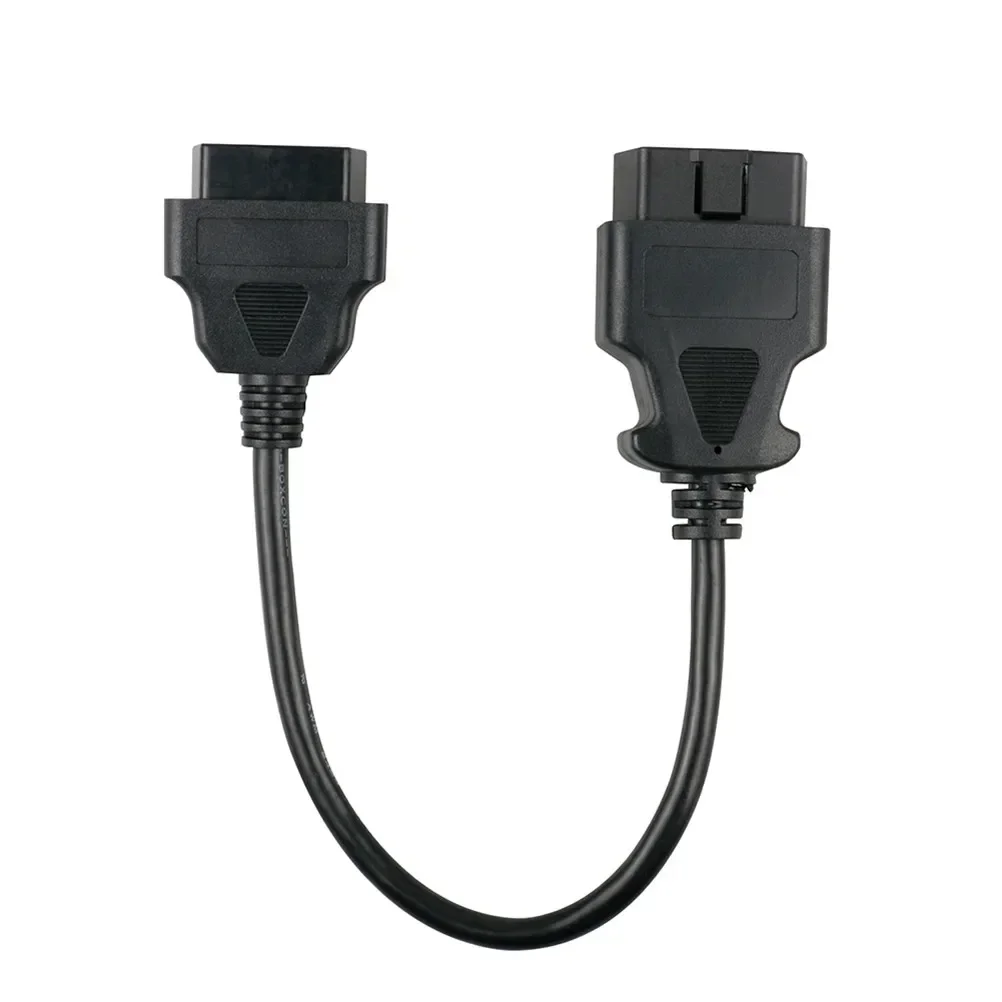OBD2 30 см удлинитель 16-контактный кабельный разъем диагностический кабель папа на