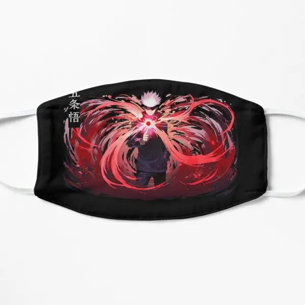 

Jujutsu Kaisen Satoru Gojo Anime F Printing Face Mask Mouth Anti Dust Pattern Unisex Washable Reusable Dustproof Sport Breath
