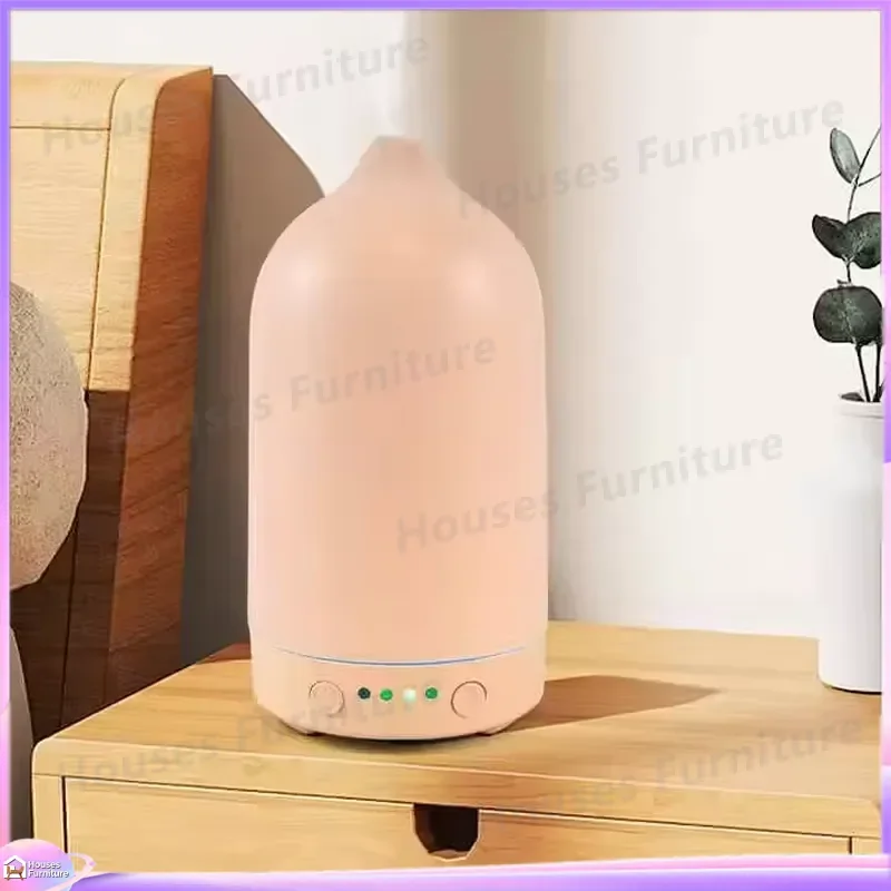 Фото Ультразвуковой увлажнитель воздуха 230 Pink Ceramic с функцией ароматерапии, холодным туманом, LED-подсветкой, для домашнего декора, очиститель воздуха, для эфирных масел №1