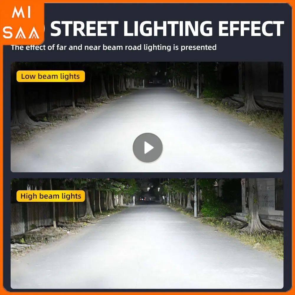 

Car Led Headlamp 25w /only Heat Dissipation Hassle-free Installation Super High Brightness Durable Car Supplies Car Fog Light