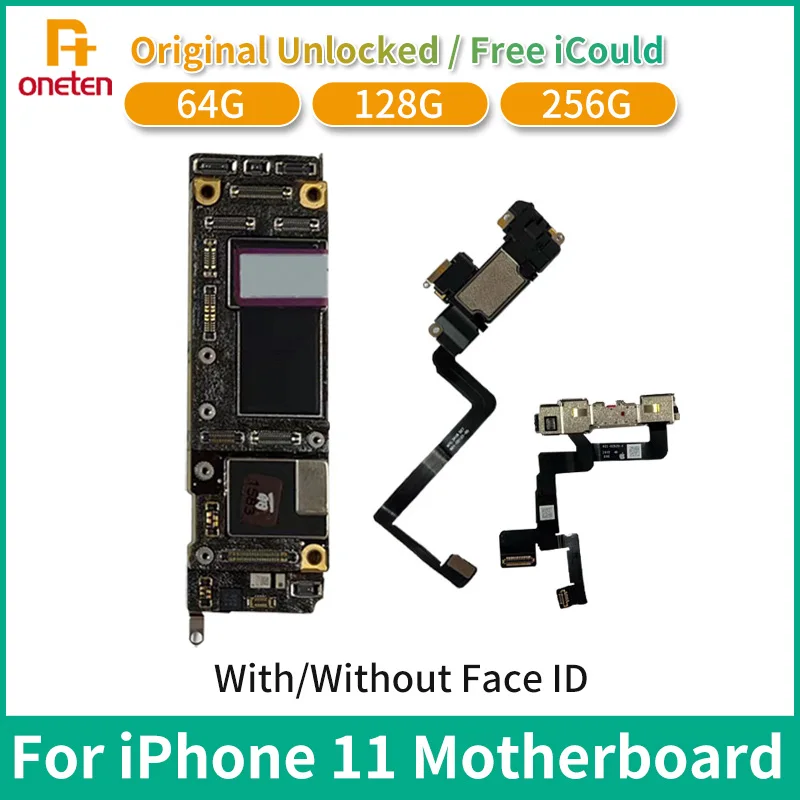 

Материнская плата ONETEN для iPhone 11, 64 ГБ, 128 ГБ, 256 ГБ