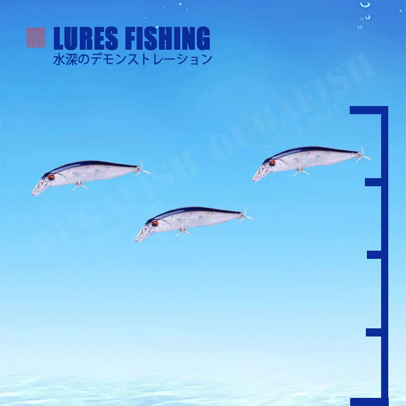 Minnow рыболовные приманки плавающий 0 5-1 3 м вес 13 г 100 мм аксессуары воблер Рыба для