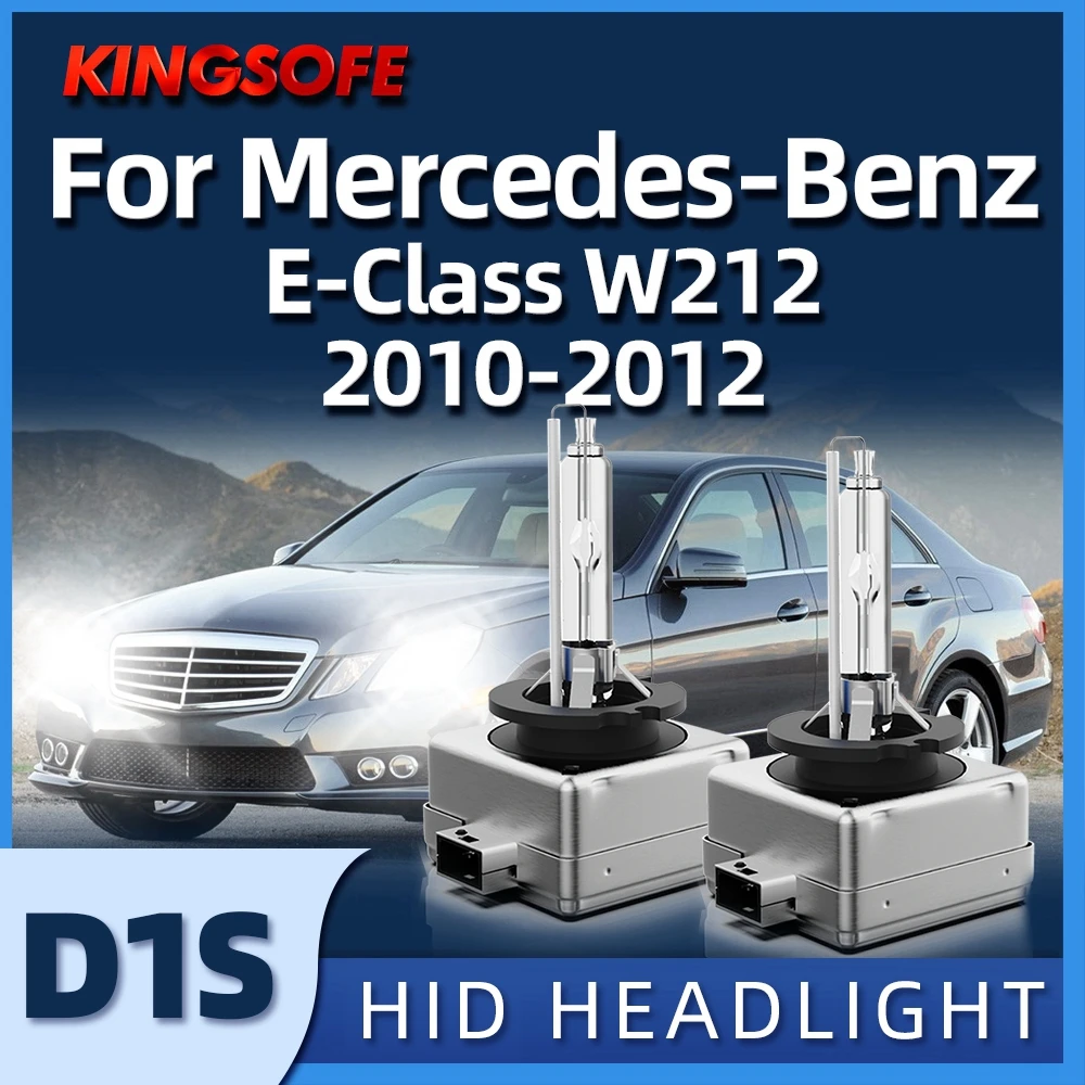 

2 шт., ксеноновые лампы D1S для Mercedes-Benz E-Class W212 6000 2010 2011 2012