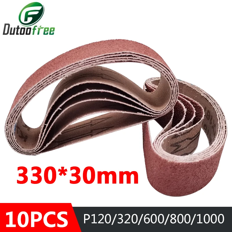 

Шлифовальные ленты Sande 30x330 мм P120-P1000