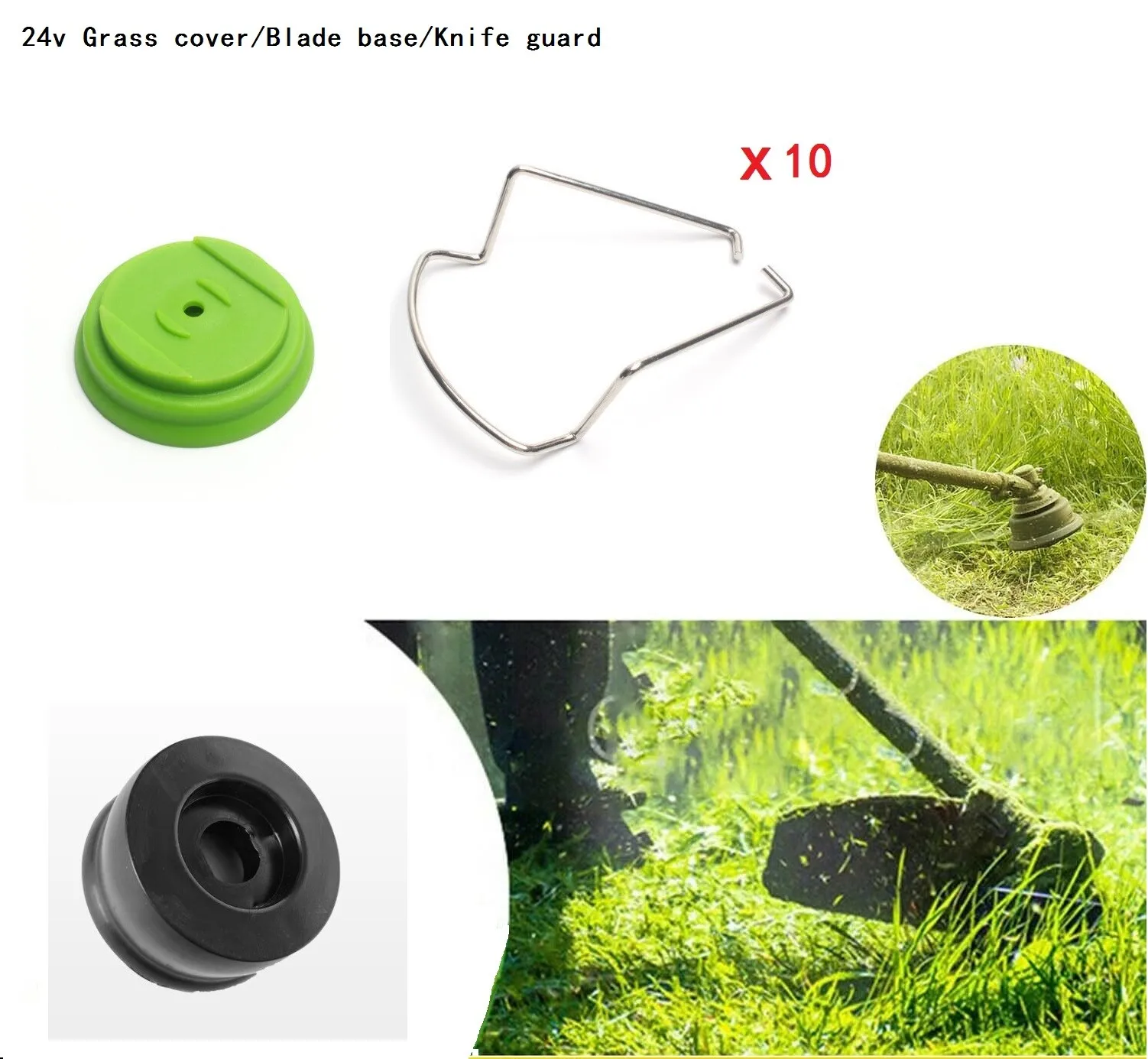 

Electric Lawn Mower Knives 21V Wireless Lawn Mower Charging Kit Trimmers Grass Cover Base Power Garden Tool Accessories