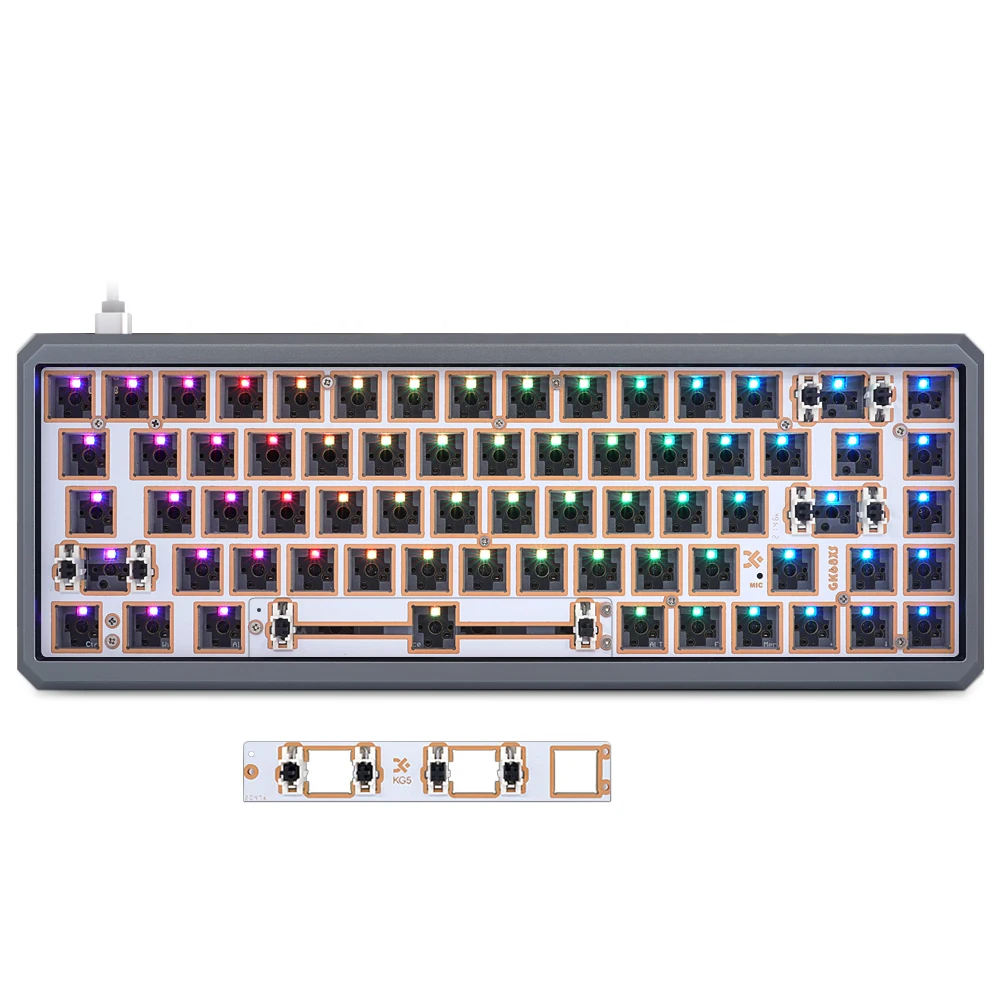 Набор для творчества EPOMAKER GK68/GK68S Lite проводной/Bluetooth 5 01 65% 68 клавиш механическая