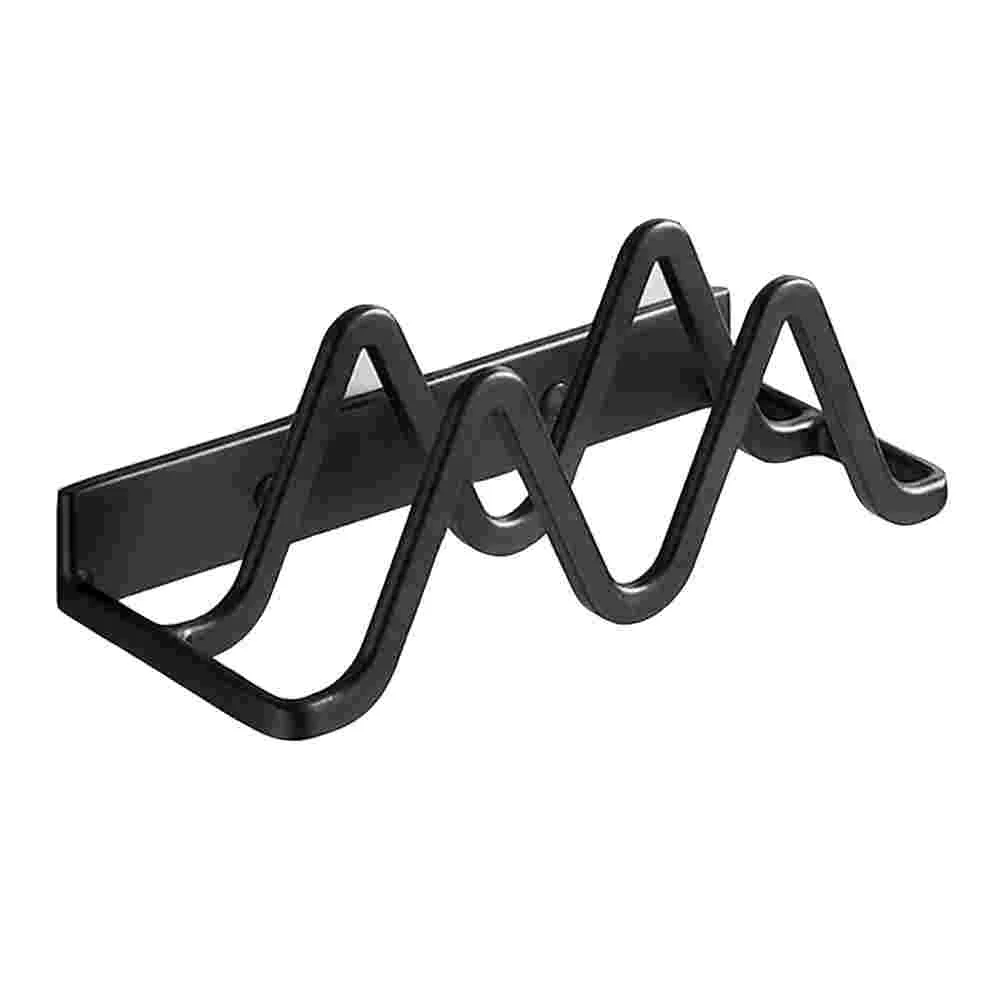 

Lid Pot Rack Wall Organizer Holder Board Pan Cutting Storage Cabinet Cover Chopping Mounted Stand Hooks Adhesive Racks