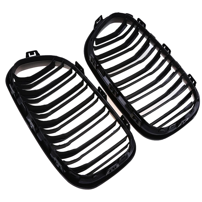 Новая матовая Черная передняя решетка радиатора для BMW 1 серии F20 2014-2016