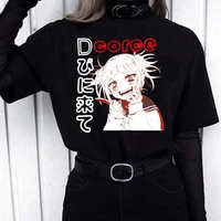 goth anime tshirt women aesthetic punk grunge fashion woman blouses 2022 streetwear top manga tshirt female harajuku y2k clothes