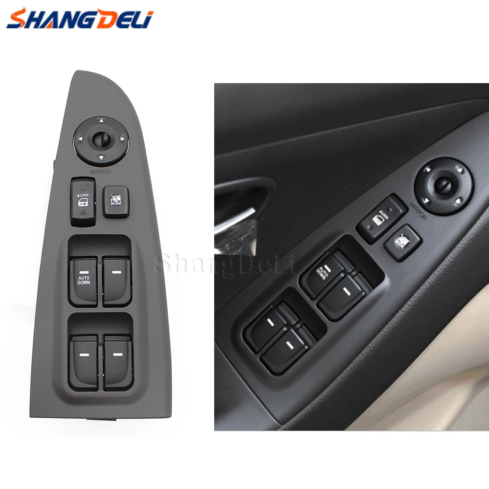 Электрический переключатель управления окошком кнопки переднего и левого