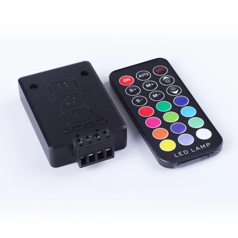 Фото контроллер argb светодиодный Bluetooth красочная музыка 2,4G 21-клавишный контроллер SPI поддерживает WS2811 UCS1903 SM16703 контроллер DMX №4