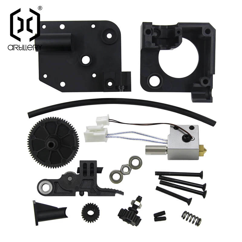 Jogo da Estrutura da Extrusora da Artilharia 3d Acessórios Genius Pro Sidewinder Sw-x2 da Impressora com Punho da Extrusão Hotend Engrenagem