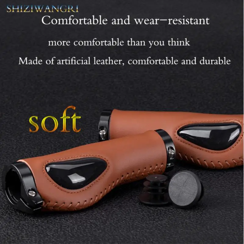 

2022 NEW Bicycle Grips Soft Liquid Silicone Cycling Handlebar Grips Shock-absorbing Bicycle Handles MTB Mountain Bike Grips