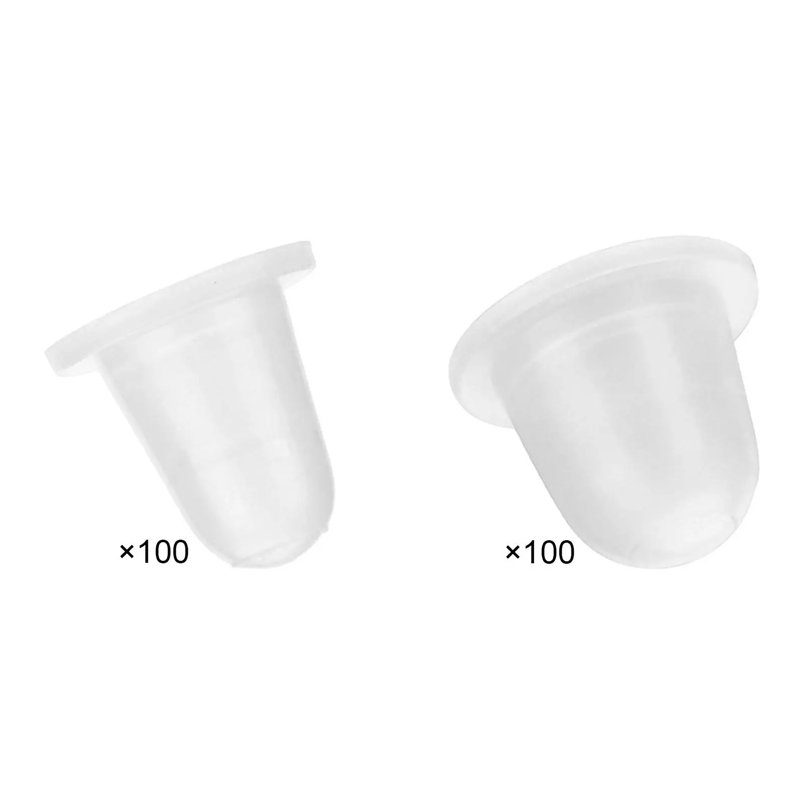 100 силиконовых чашек с чернилами колпачки пигментными одноразовые пигментные