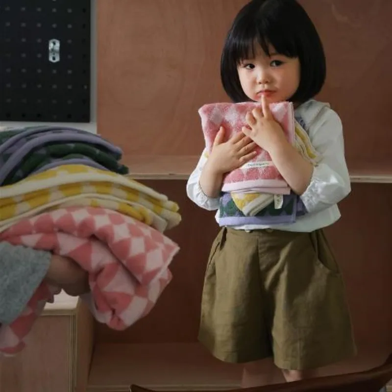 Хлопковое полотенце Diamond Check для взрослых