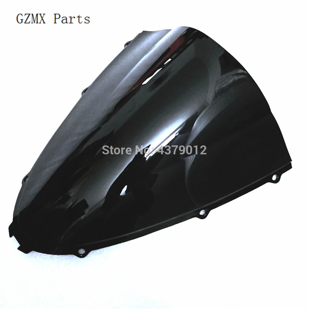 Лобовое стекло для мотоцикла с двумя пузырьками Kawasaki Ninja ZX14R ZX 14R ZZR1400 ZX1400 ZX-14R 2006-2015