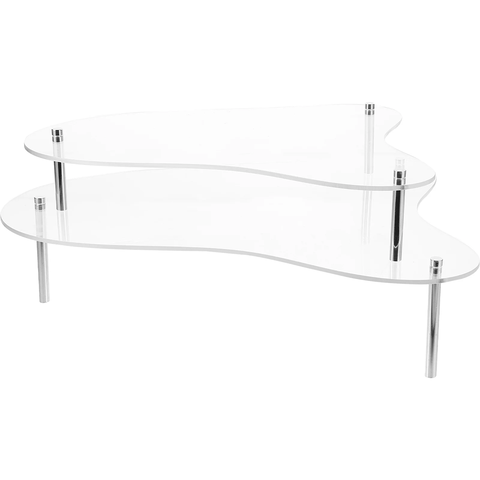 

Models Display Rack Cake Pedestal Stand Buffet Risers Stands Food Figurine Acrylic Shelf