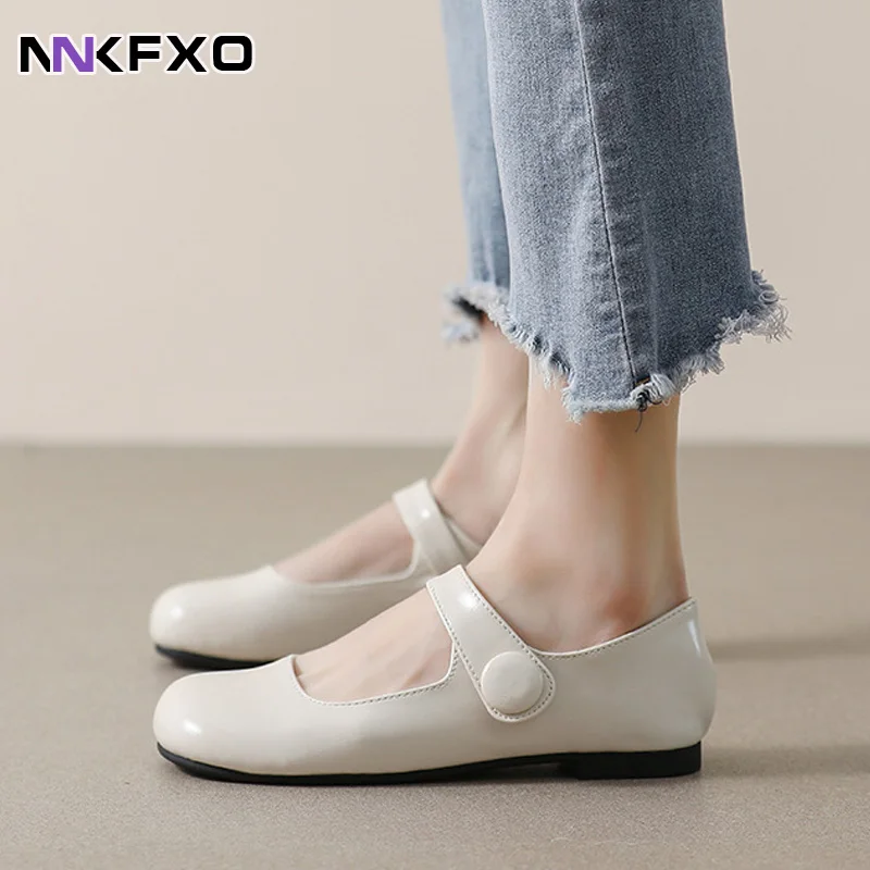 

Ladies Soft Ballet Shoes Fashion Casual Round Toe Slip On Loafers Women 2023 Mary Jane Shoes Cute Flats
