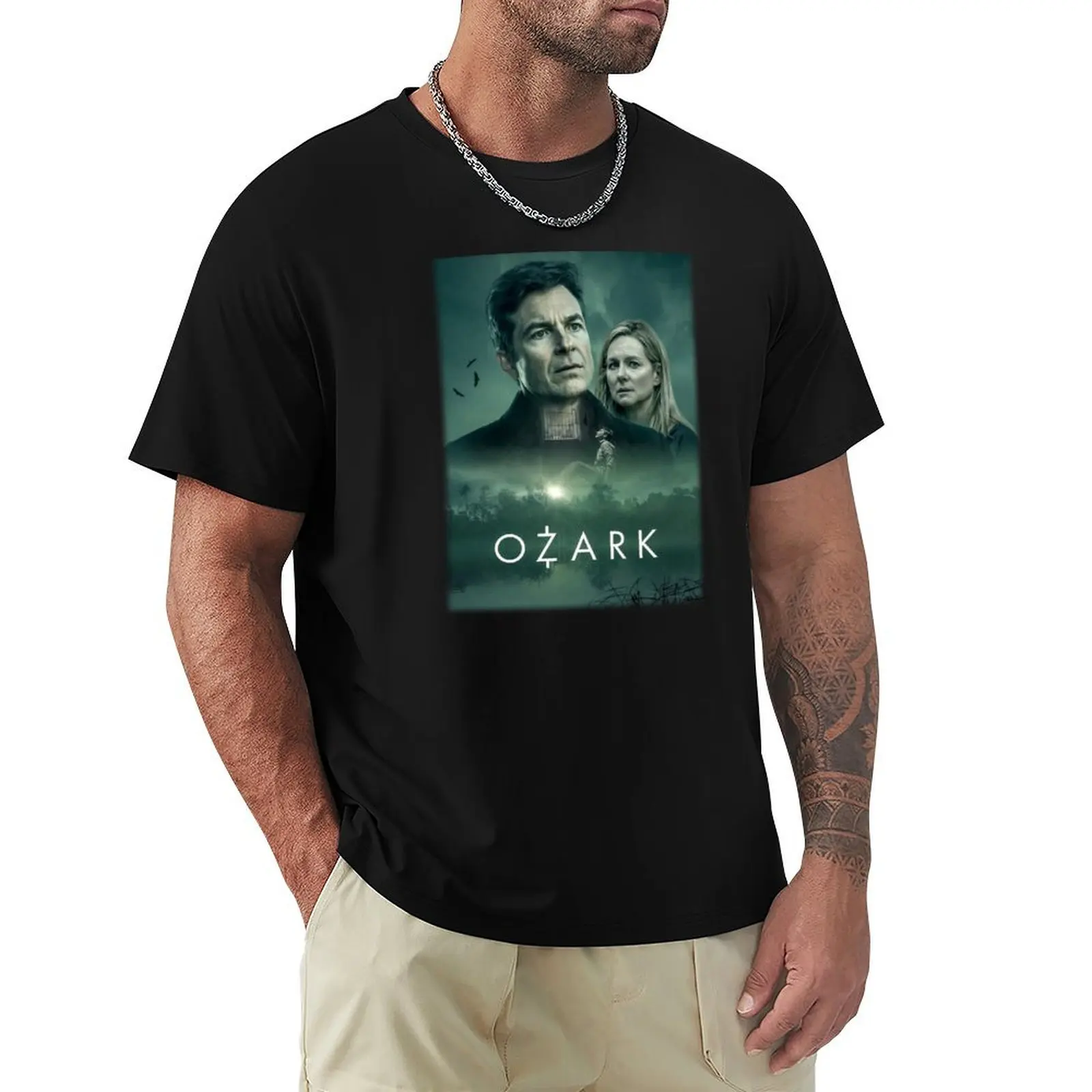 Футболка Ozark Series a белая футболка с рисунком для мальчиков мужская одежда больших
