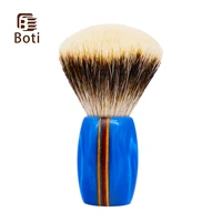 boti shaving brush fan shd captain three band with tree and sea resin wooden handle mens beard styling wet shaving tools